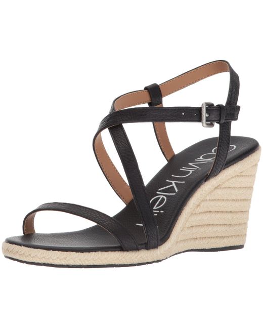 calvin klein bellemine wedge