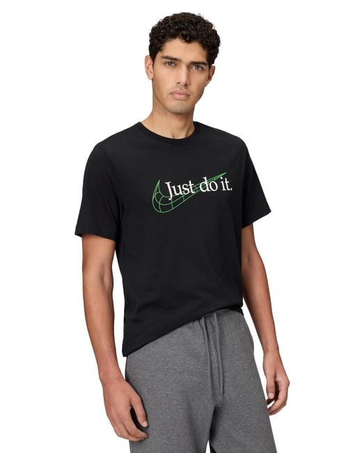 Nike Black Sportswear T-shirt Jdi Swoosh for men