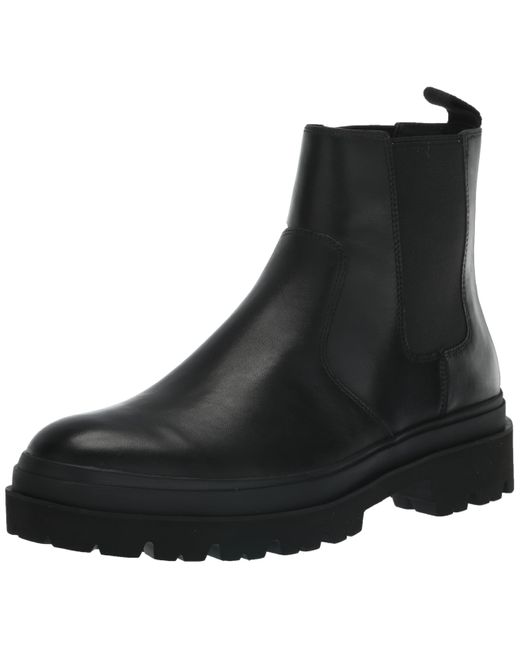 Vince S Reggio Chelsea Boots Black Leather 8 M for men
