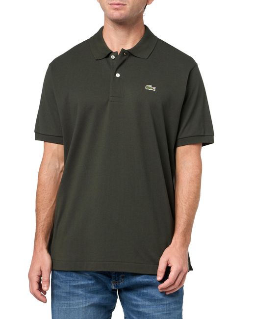 Lacoste Green Classic Fit L.12.12 Original Piqué Polo Shirt for men