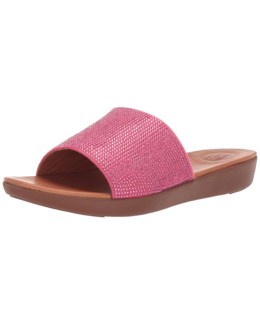 fitflop sola crystalled slide