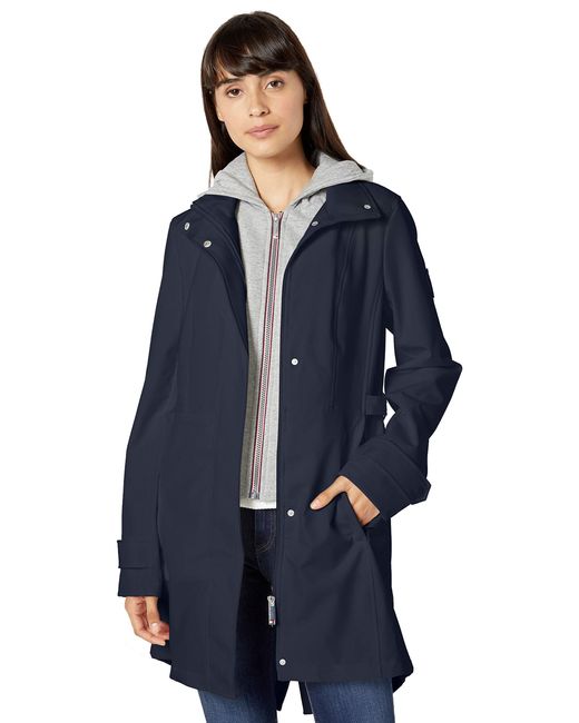 Tommy Hilfiger Iconic Soft Shell Jacket in Blue | Lyst