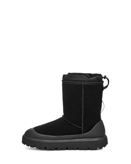UGG Classic Short Weather Hybrid Snow Boot in Black for Men | Lyst