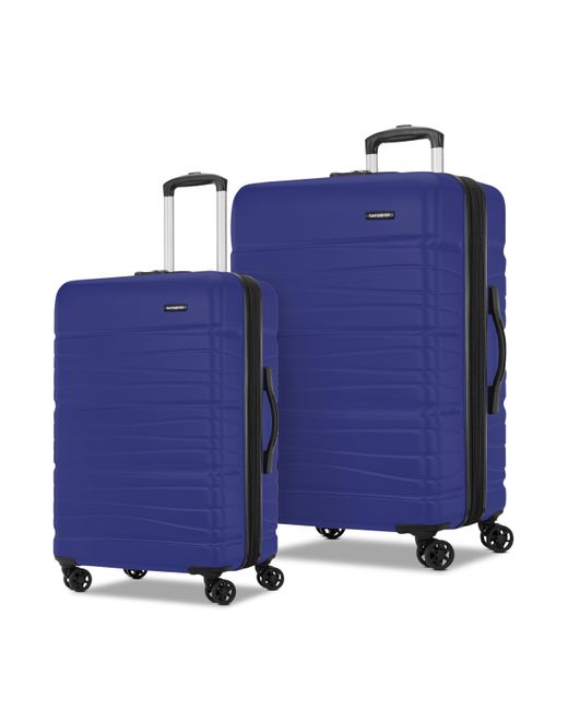 Samsonite Blue Evolve Se Hardside Expandable Luggage With Double Spinner Wheels