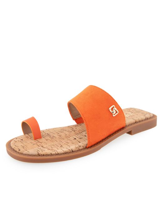 Aerosoles Orange Carder Flat Sandal