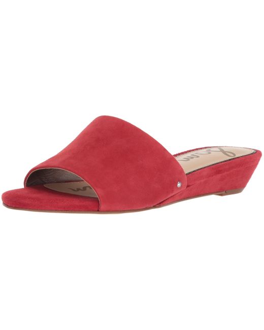 sam edelman red sandals