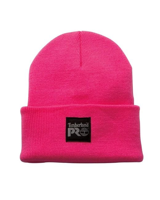 Timberland Pink Unisex Adult Watch Cap Beanie Hat