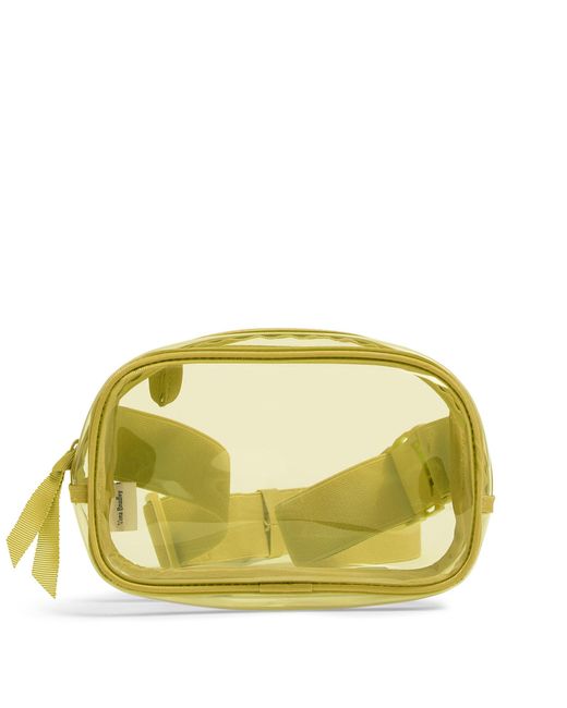 Vera Bradley Yellow Clear Small Belt Bag Sling Crossbody