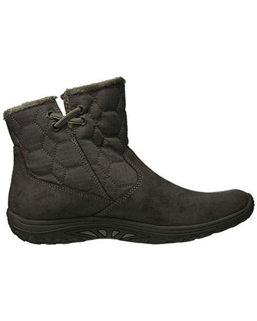 skechers women's easy going cozy weather ankle boot