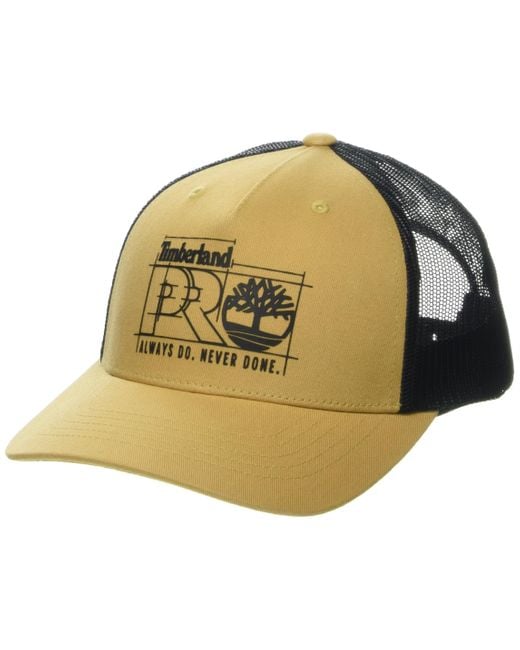 Timberland Metallic Innovation Blueprint Trucker Hat for men