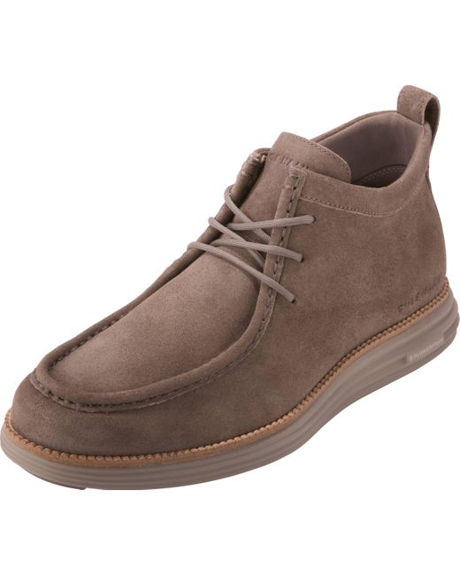 Cole Haan Brown Original Grand Moc Toe Chukka Boot for men