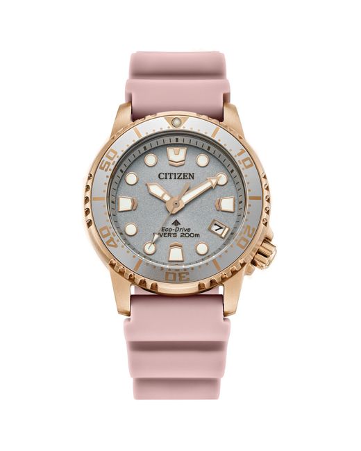 Citizen Metallic Ladies Eco-drive Promaster Sea Dive 4 Watch