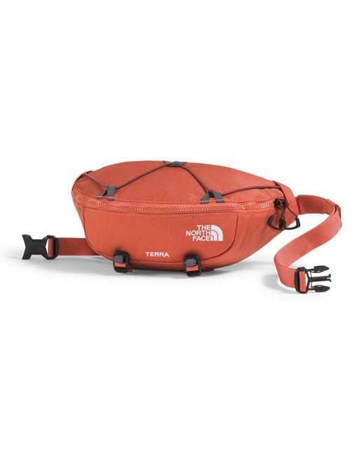 The North Face Red Terra Lumbar Hiking Hip Pack | 3 Liter Storage Belt Bag