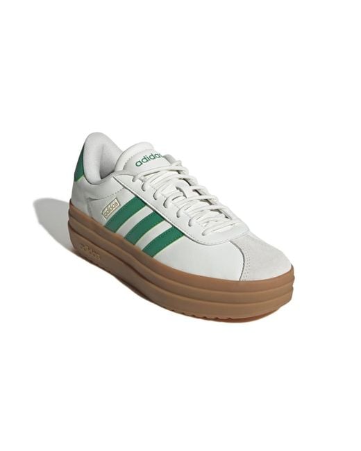 Adidas White Vl Bold Sneaker