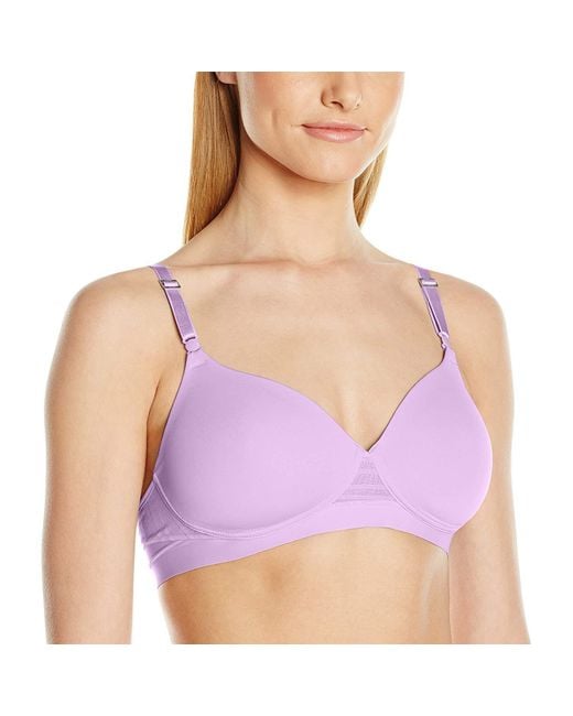 Hanes Ultimate SmoothTec Women's Wireless Bra, No-Dig Support
