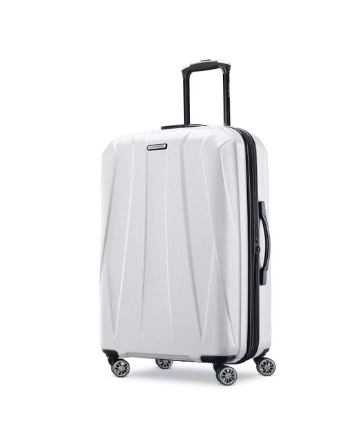 Samsonite Gray Centric 2 Hardside Expandable Luggage With Spinners | Snow White | 2pc Set