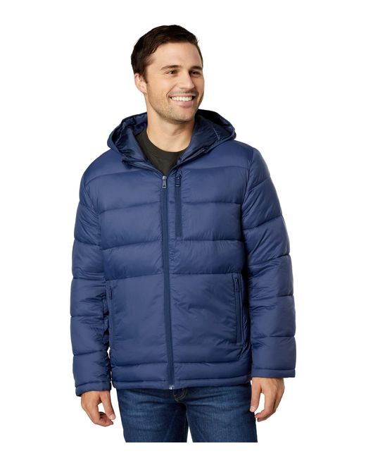 Cole Haan Blue Everyday Water Resistant Puffer Jacket for men
