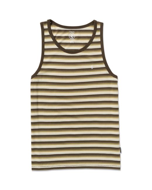 Volcom Natural Level Stone Striped Tank Top for men