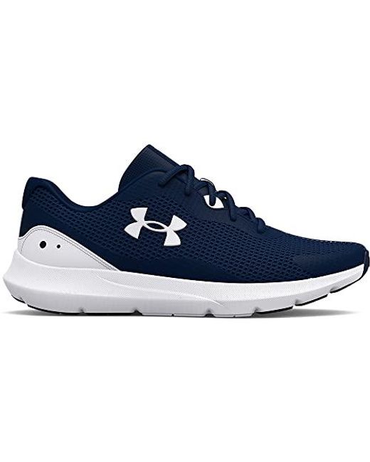 Under Armour Surge 3 Road Running Shoe in Blue for Men Lyst