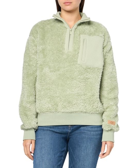Ugg Green Janeann Half Zip