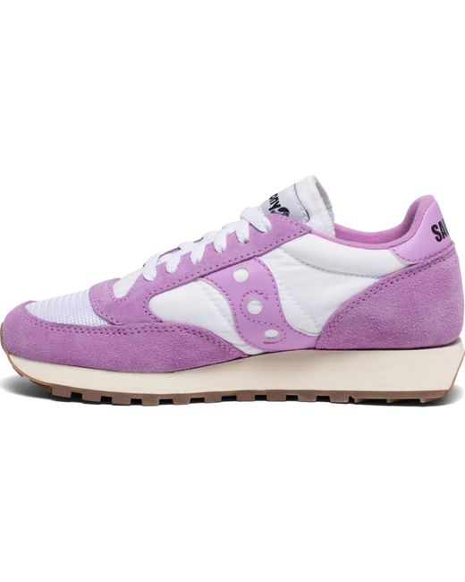 Saucony jazz original womens purple sale