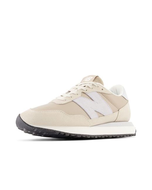 New Balance White 237 V1 Sneaker