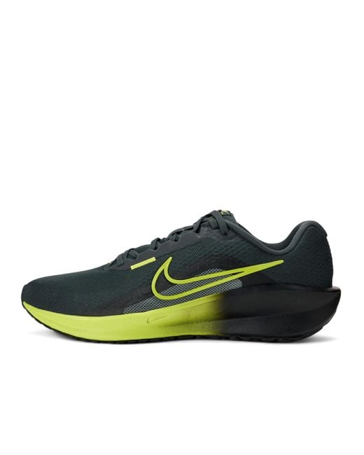 Nike Green Downshifter 13 Road Running Shoes for men