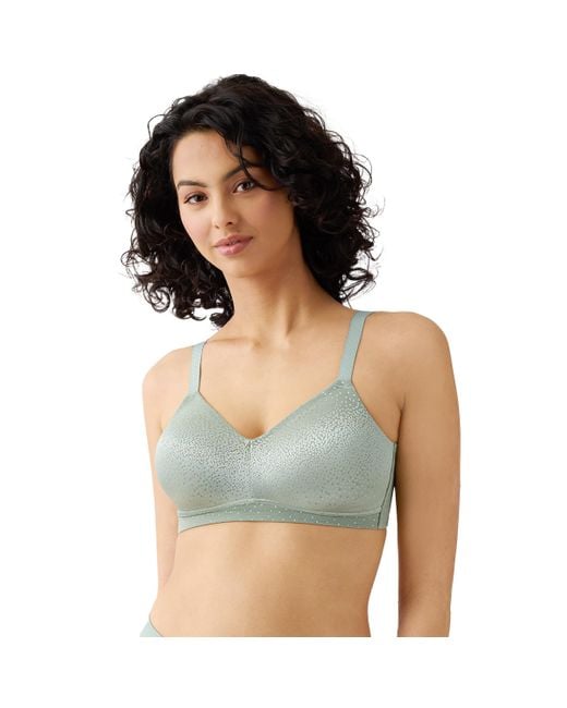 Wacoal Green Back Appeal Unlined Mid Coverage Wire Free Bra
