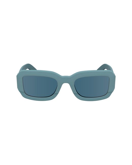Calvin Klein Blue Ck24511s Rectangular Sunglasses