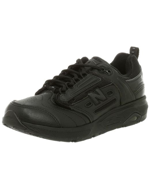 New Balance Rubber 844 V1 Motion Control Walking Shoe in Black | Lyst