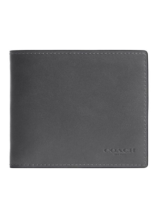 COACH Black 3-in-1 Wallet Billfold for men