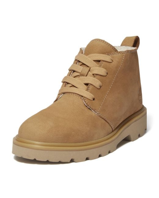 Timberland Brown Rowan Way Mid Warm Lined Chukka Boot