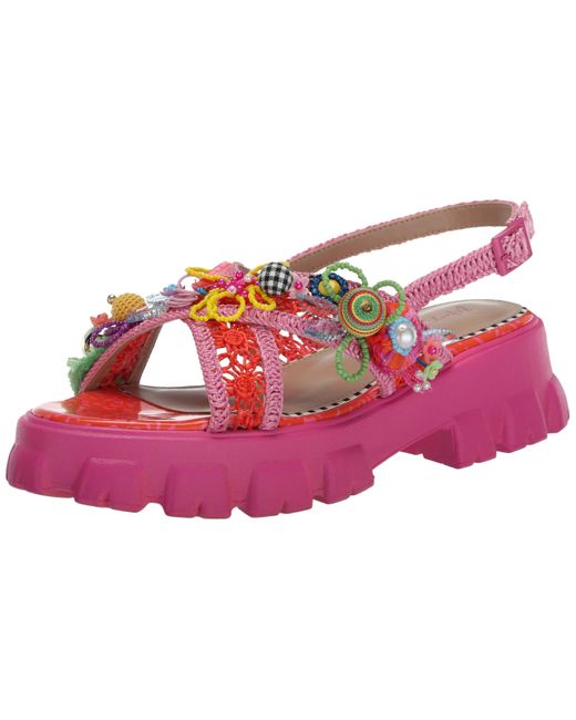 Betsey Johnson Pink Graysen Sandal