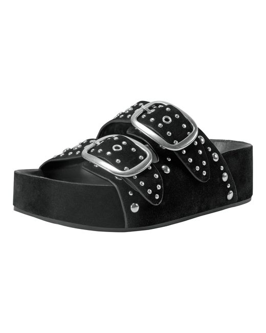 Marc Fisher Black Sayge Sandal