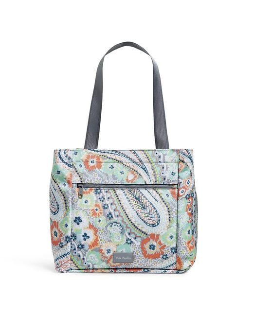 Vera Bradley Recycled Lighten Up Reactive Drawstring Family Tote Bag in