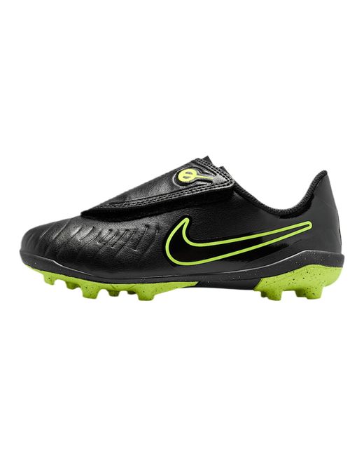 Nike Black Jr. Tiempo Legend 10 Club Multi-ground Low Top Soccer Cleats