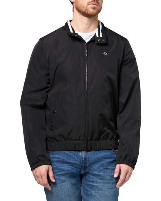 Champion Men's Black Classic Lightweight Bomber Jacket