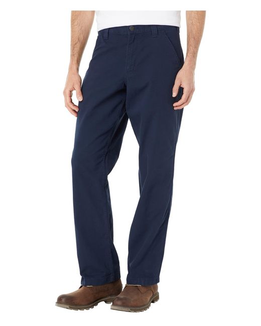 Carhartt Blue Rugged Flex Rigby Dungaree Pant for men