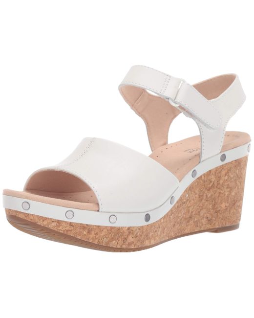 clarks annadel clover wedge