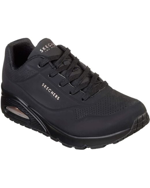 Skechers Stand On Air in Black | Lyst