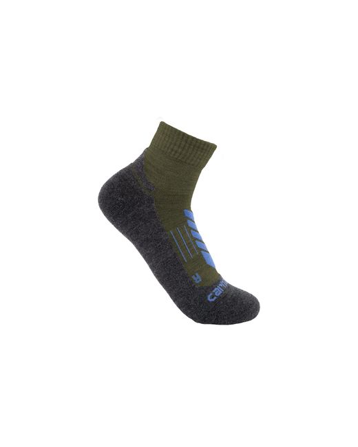Carhartt Black Midweight Synthetic-merino Wool Blend Trail Crew Sock for men