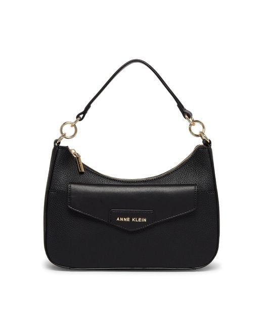 Anne Klein 2 For 1 Convertible Shoulder Bag With Detachable Pouch in ...