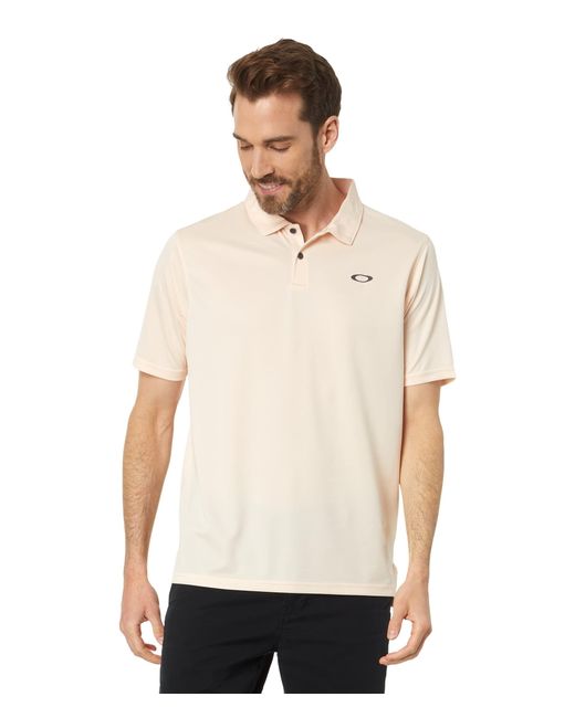 Oakley White Icon Tn Protect Recycled Polo for men