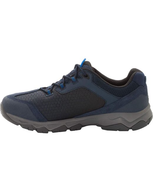 Jack Wolfskin Blue Hiking Shoe for men