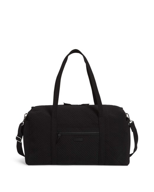 Vera Bradley Microfiber Large Travel Duffle Bag in Black Save 1 Lyst