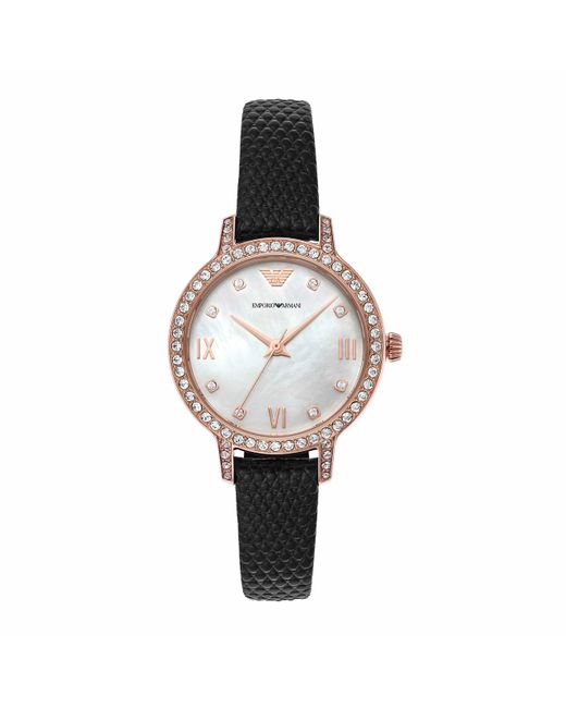 Emporio Armani Metallic Bracelet Watch
