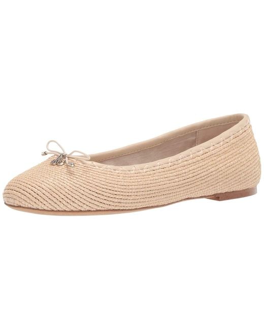 sam edelman falcon raffia ballet flats