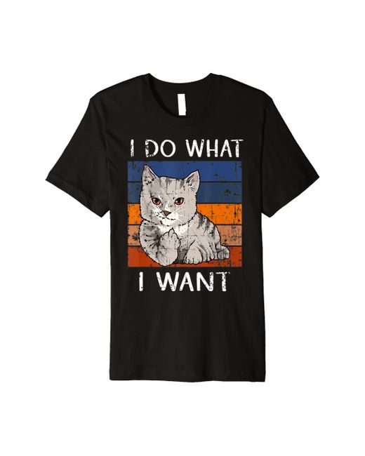 Caterpillar Funnycat Flipping Off Middle Finger Ido What Premium T