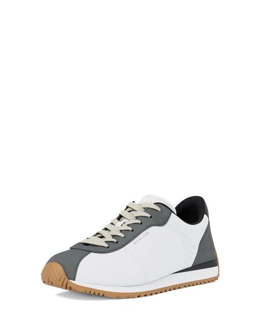 Michael Kors White Rhodes Trainer Sneaker for men