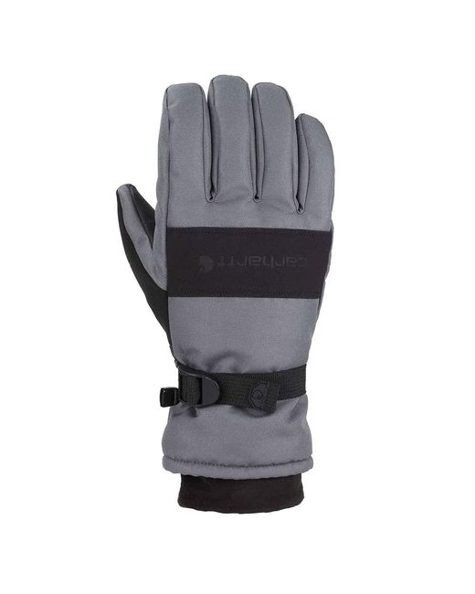 Carhartt Gray Wp Waterproof Insulated Glove for men